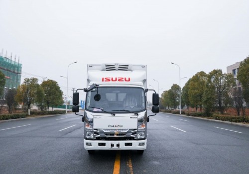 五十鈴M100藍牌4米2冷藏車(chē)