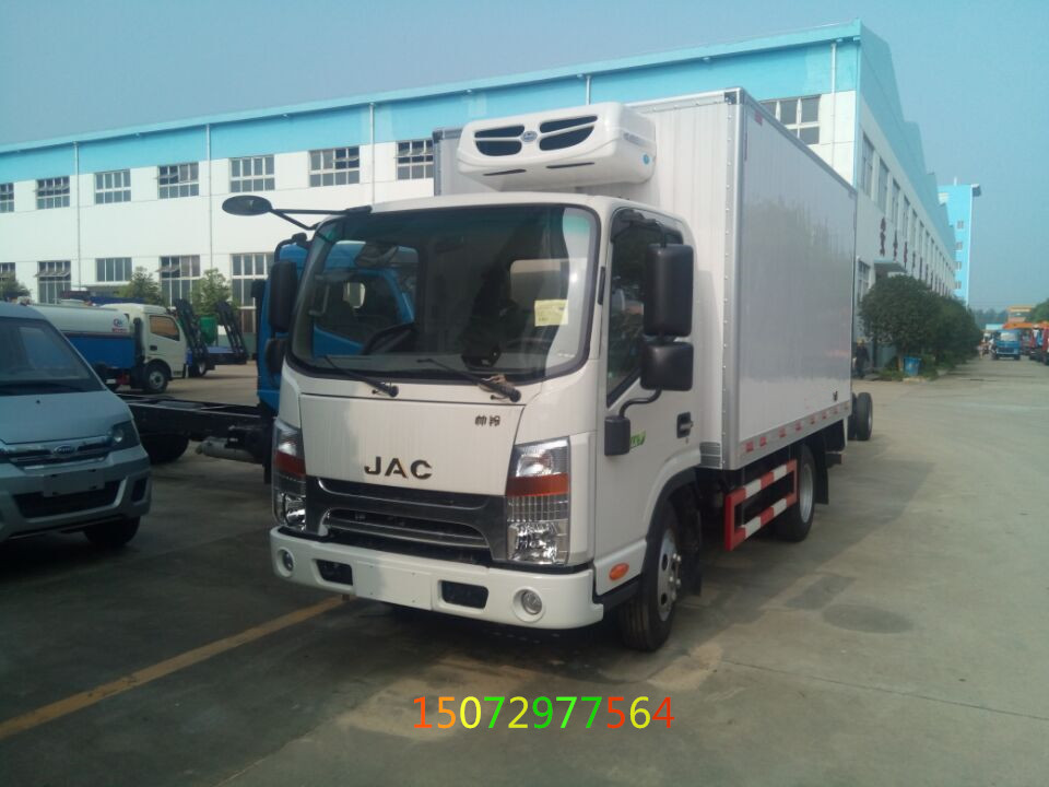 江淮帥鈴窄體4米2冷藏車(chē)