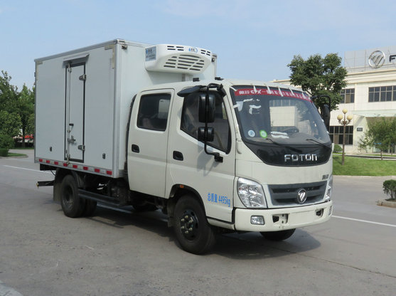 福田奧鈴雙排冷藏車(chē)