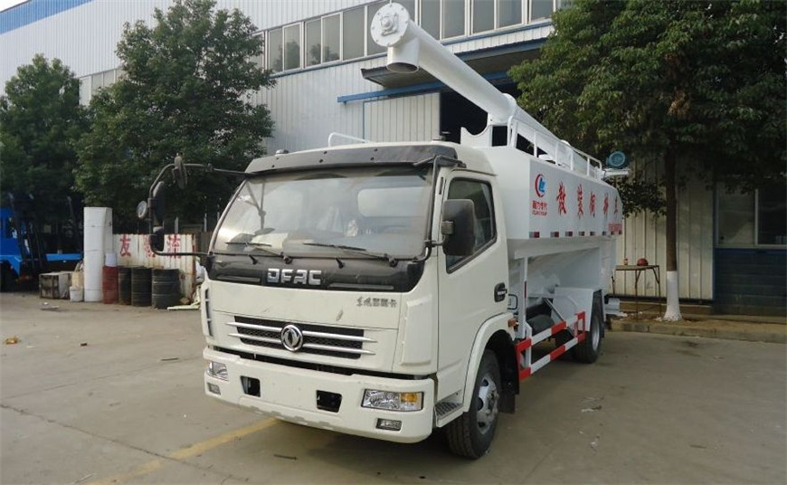 東風(fēng)國五12方散裝飼料運輸車(chē) 