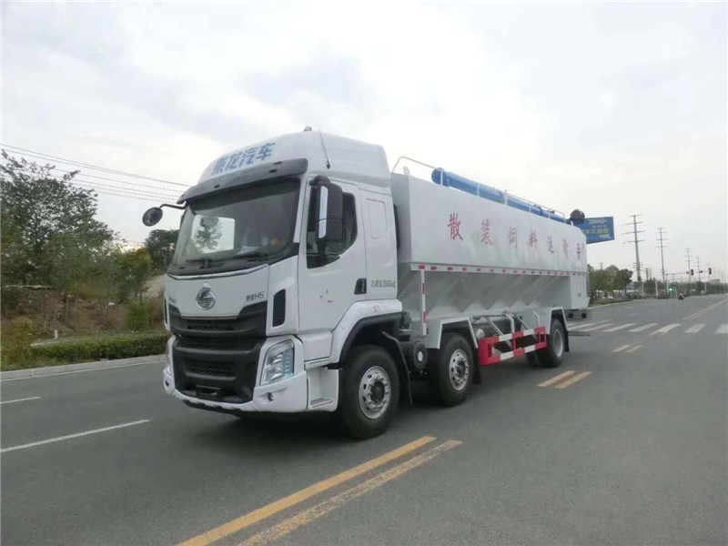 柳汽乘龍國六34方散裝飼料運輸車(chē)價(jià)格 
