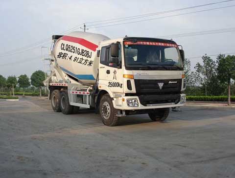 程力威牌CLQ5251GJB3BJ型混凝土攪拌運輸車(chē) 