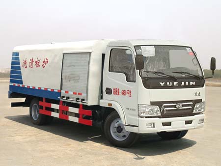 程力威牌CLQ5060GQX4NJ型護欄清洗車(chē) 