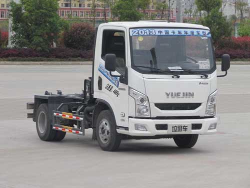 程力威牌CLQ5041ZXX4NJ型車(chē)廂可卸式垃圾車(chē) 