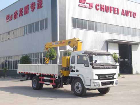 程力威牌CLQ5150JSQ4NJ型隨車(chē)起重運輸車(chē) 