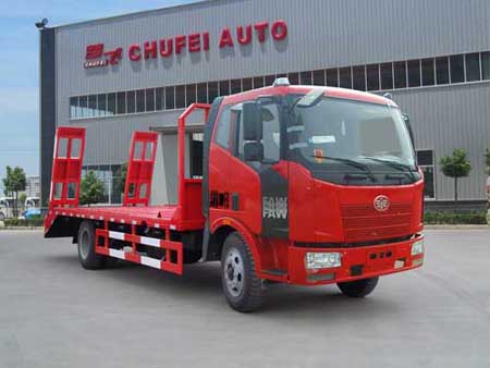 程力威牌CLQ5160TPB4CA型平板運輸車(chē) 