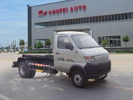 程力威牌CLQ5031ZXX4SC型車(chē)廂可卸式垃圾車(chē) 