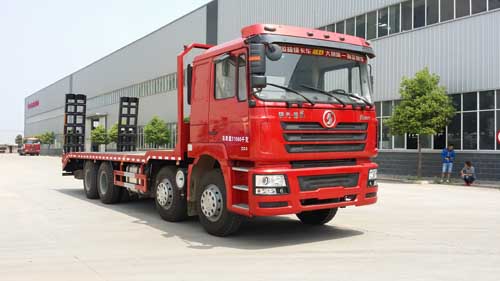 程力威牌CLQ5310TPB4SX型平板運輸車(chē) 